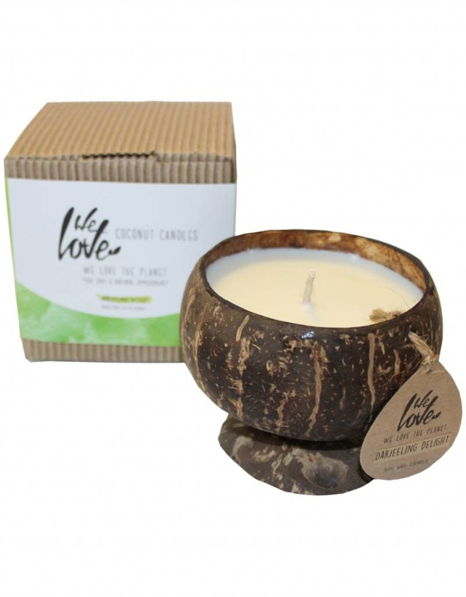 We love the planet We Love The Planet Soya Wax Candle Darjeeling Delight