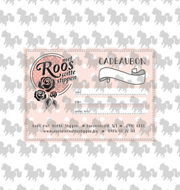 Roos met Witte Stippen Cadeaubon 10 euro