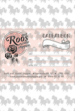 Roos met Witte Stippen Cadeaubon 15 euro