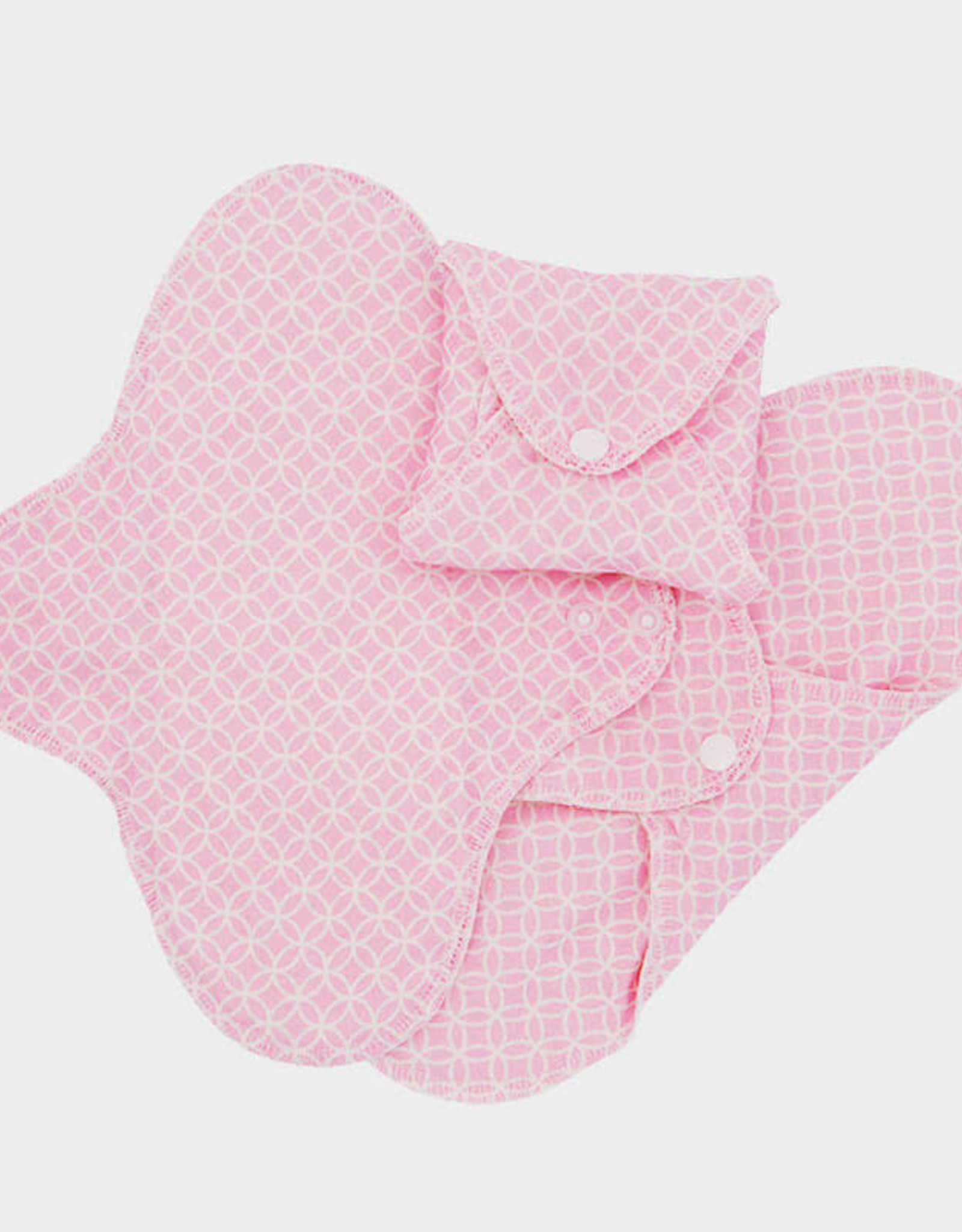 ImseVimse Sanitary Pads, Regular, pink halo, pack of 3