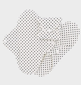 ImseVimse Sanitary Pads, Regular, black dots, pack of 3