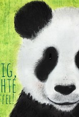 snoetjes vol sproetjes Kaartje Panda vierkant - Zachte Knuffel