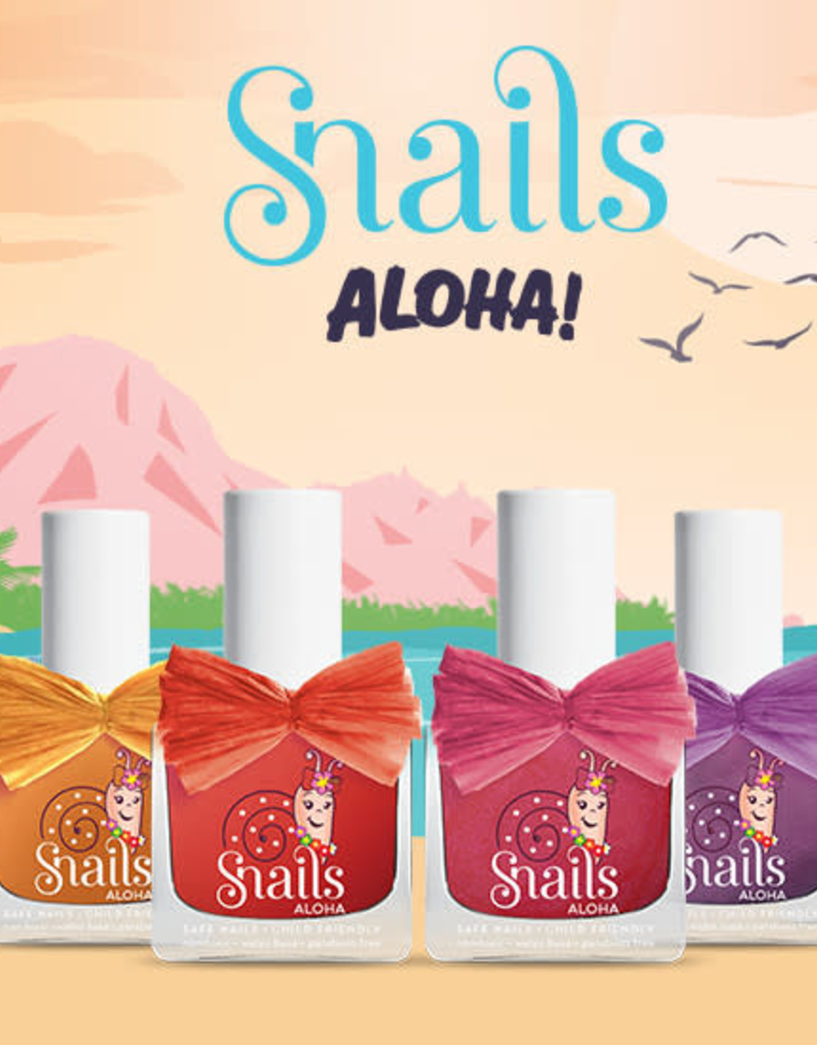 Snails Snails waterafwasbare nagellak - Aloha Waikiki 10.5ml