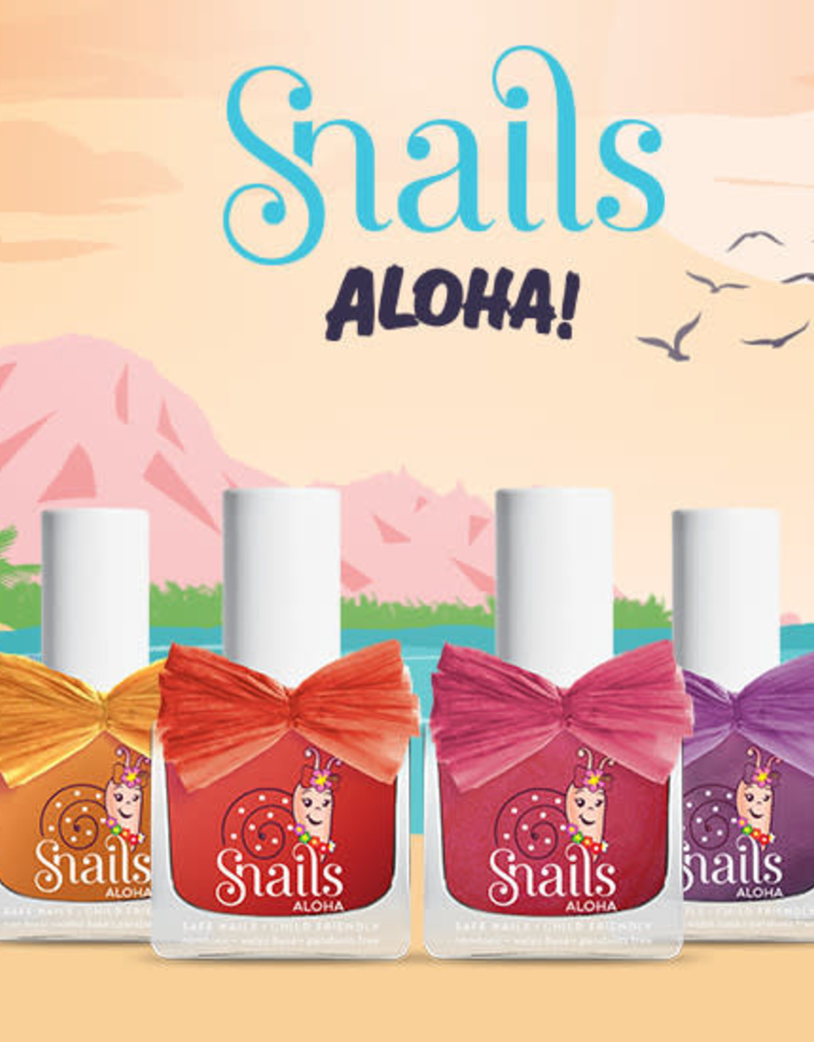 Snails Snails waterafwasbare nagellak - Aloha Ukulele 10.5ml