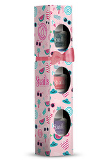 Snails Snails waterafwasbare nagellak - MINI 3 PACK VERRY BERRY LICIOUS (AURORA-PINKY PINK-LOVING) 3 x 7ml