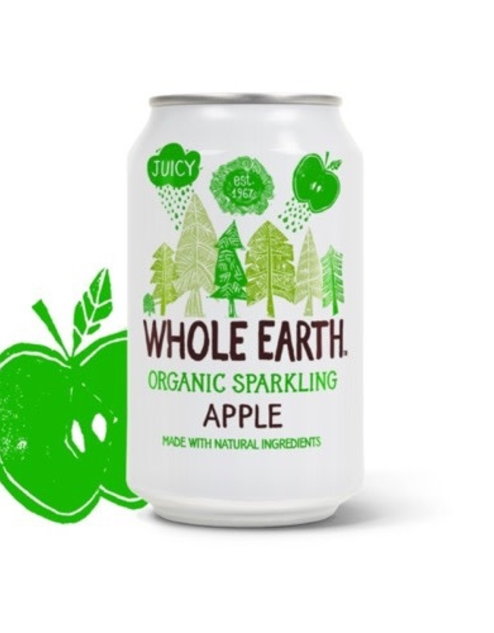 Whole Earth Whole Earth Organic Sparkling Apple 330ml