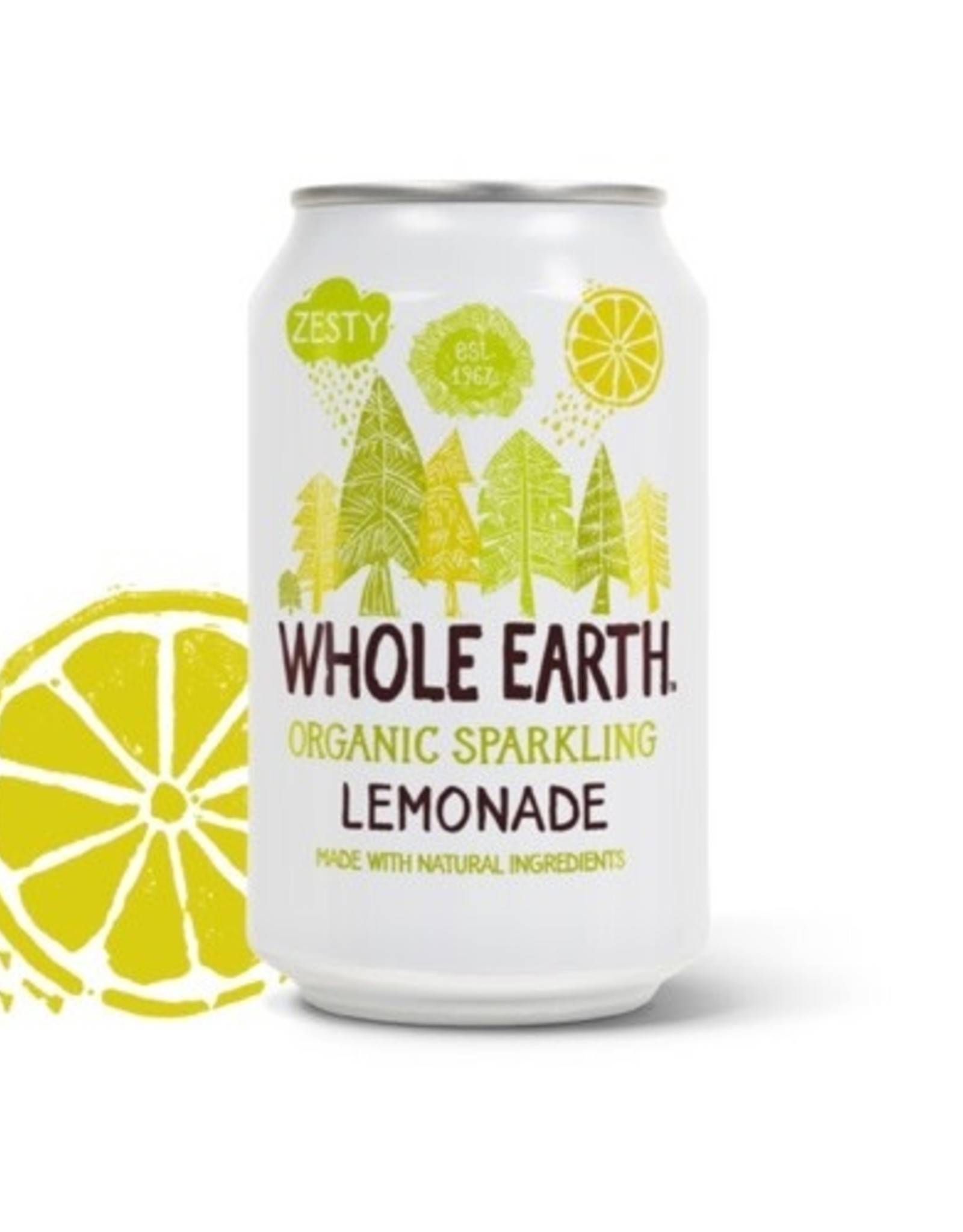 Whole Earth Whole Earth Organic Sparkling Lemonade 330ml