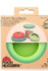 Foodhuggers Reusable Food Savers - set of 3 Big Hugs Soft Greens