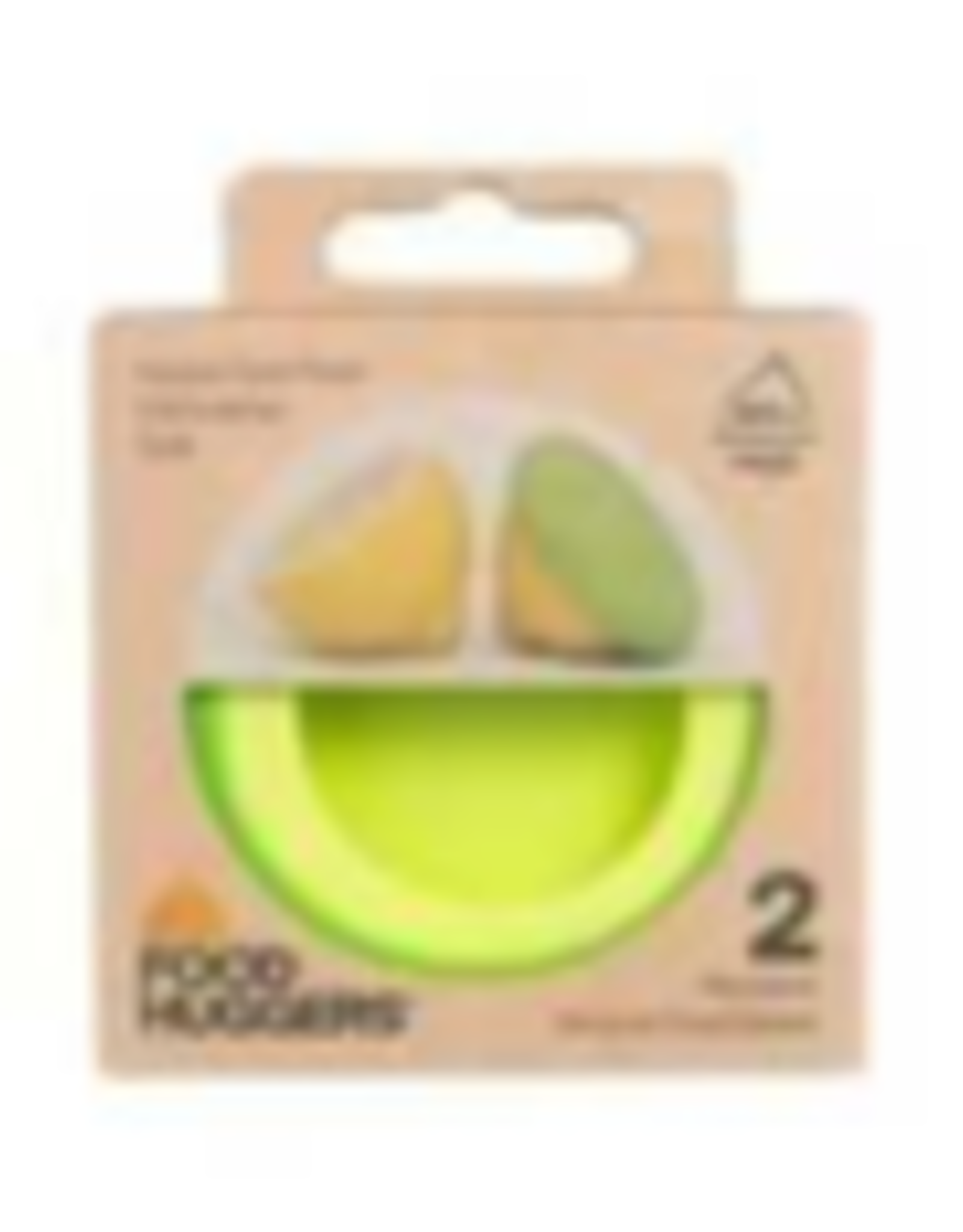 Foodhuggers Reusable Food Savers - set of 2 citrus savers