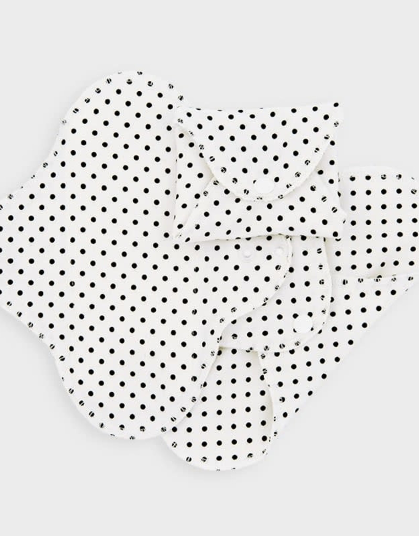 ImseVimse Panty liner, black dots, pack of 3