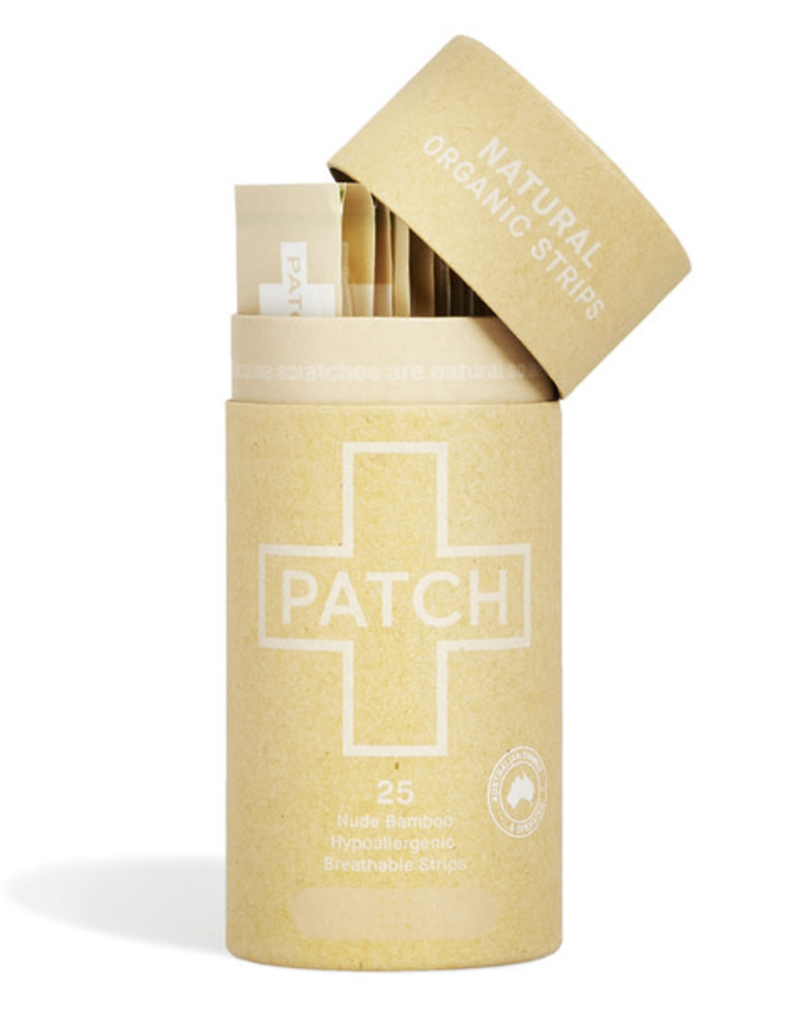 Patch PATCH Natural Adhesive Strips - Bamboepleister - 25 Tube