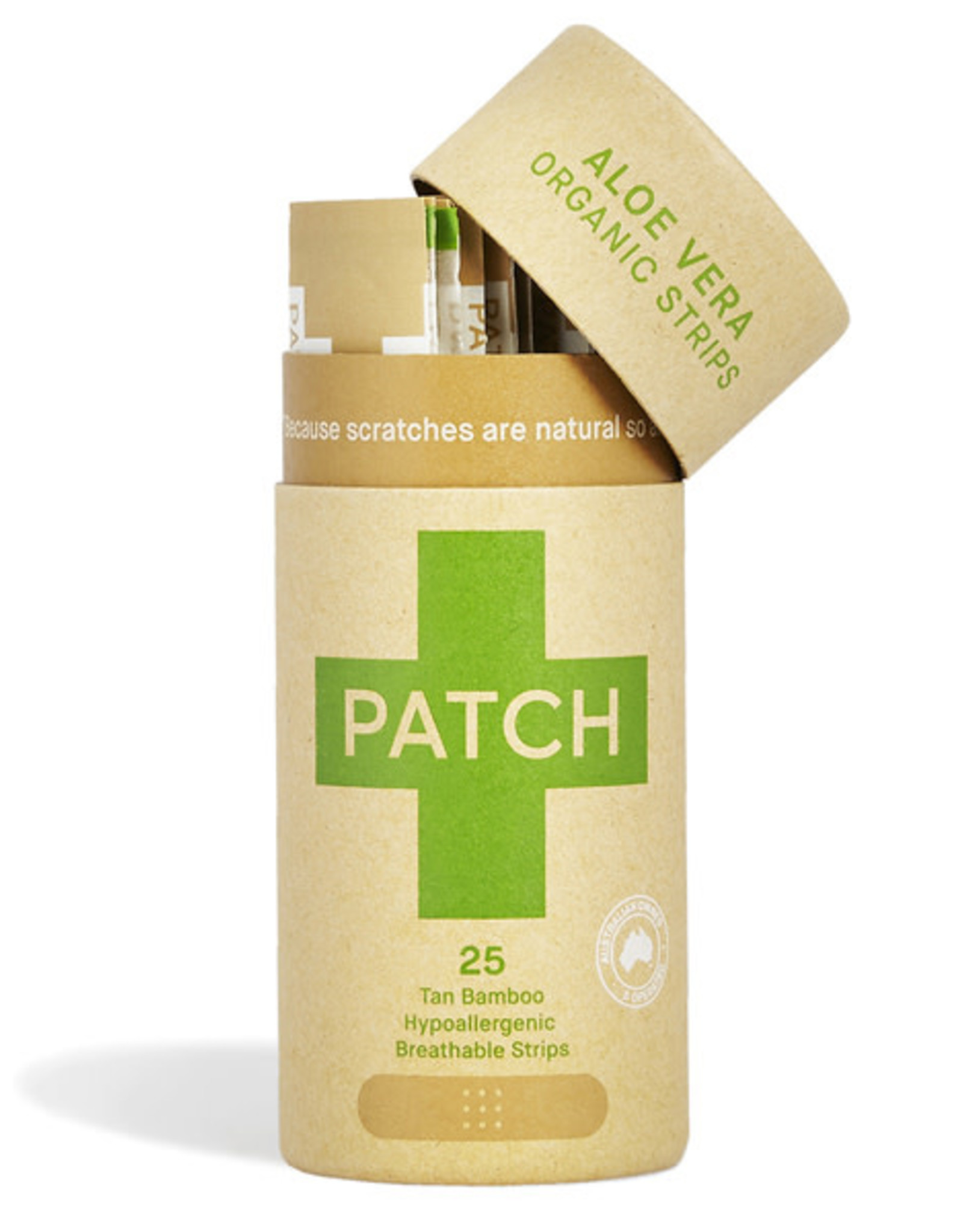 Patch PATCH Aloe Vera Adhesive Strips - Bamboepleister - 25 Tube