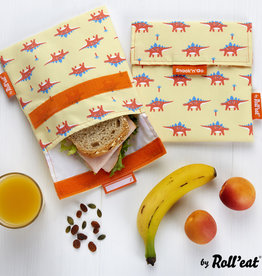 Roll'eat Boc'n'Roll Animals - Snack'n'Go - Snack Bag Dino