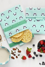 Roll'eat Boc'n'Roll Animals - Snack'n'Go - Snack Bag Panda