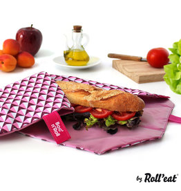 Roll'eat Boc'n'Roll Tiles - Sandwich Wrap Pink