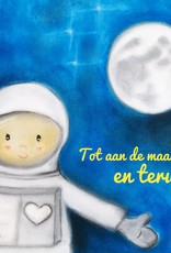 snoetjes vol sproetjes Kaartje astronaut vierkant - tot aan de maan