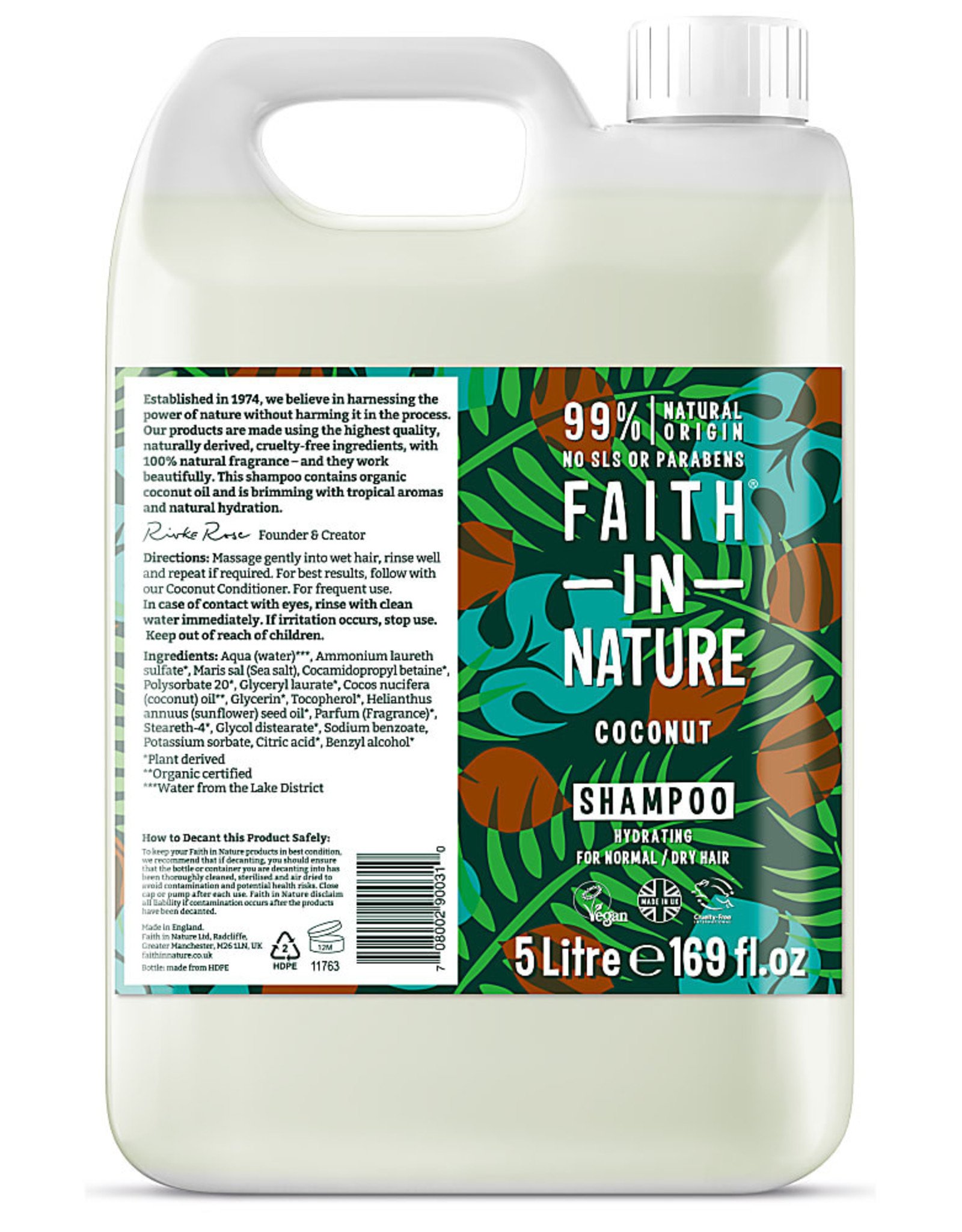 Faith in Nature Faith in Nature Coconut Bath & Shower Gell 400ml