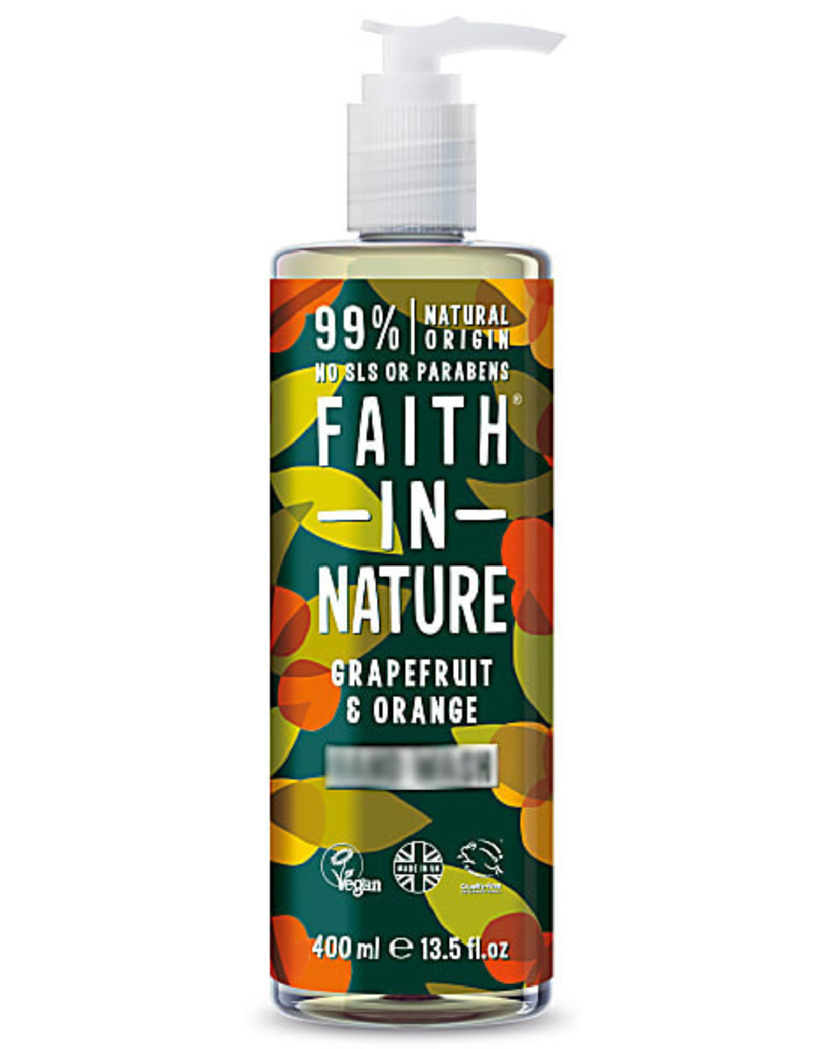 Faith in Nature Faith in Nature Grapefruit & Orange Hand Wash 400ml