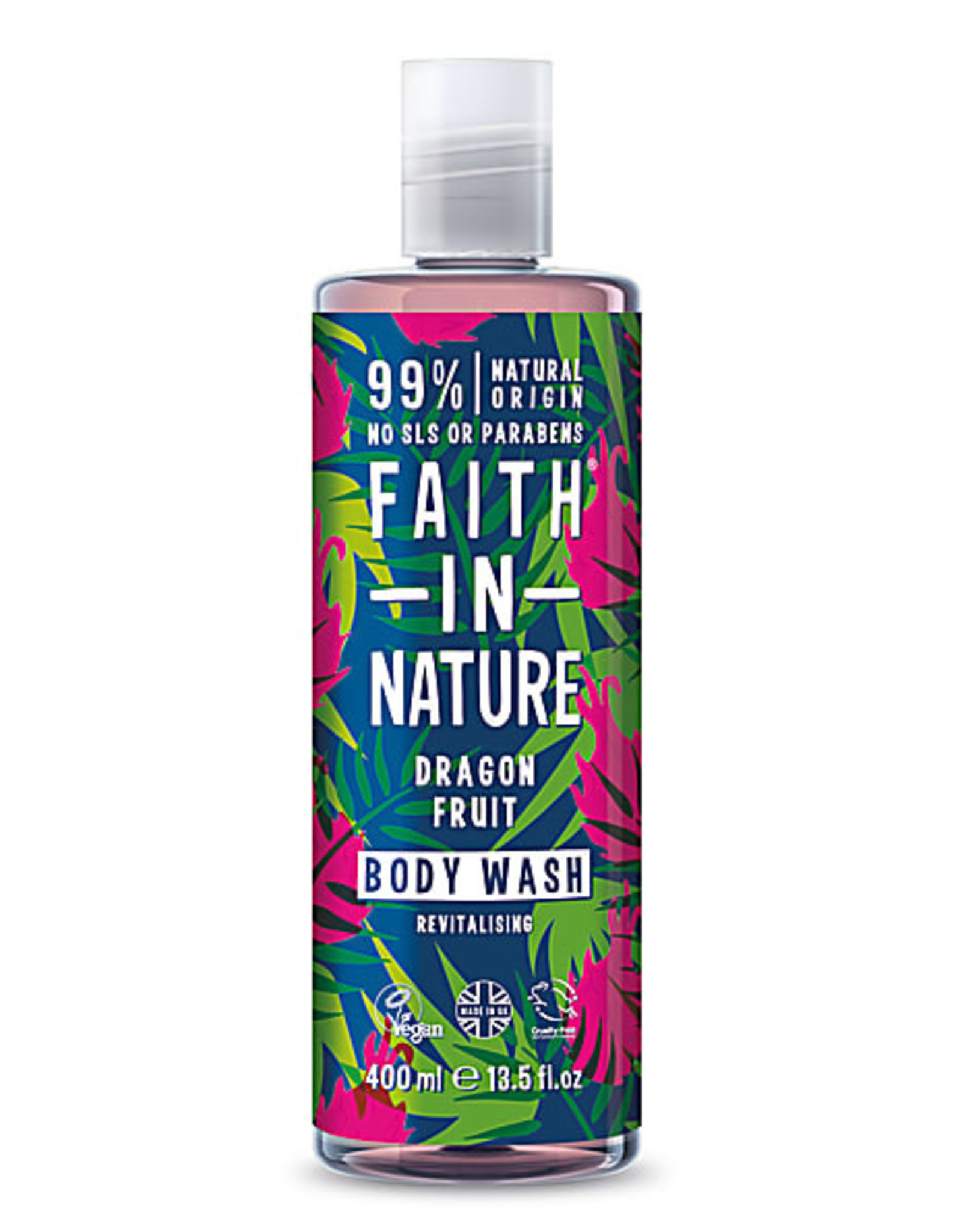 Faith in Nature Faith in Nature Dragon Fruit Bad- en Douchegel 400ml