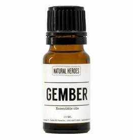 Natural Heroes Gember Etherische Olie (Globulus) 10ml Natural Heroes Gember Etherische Olie (Globulus) 10ml