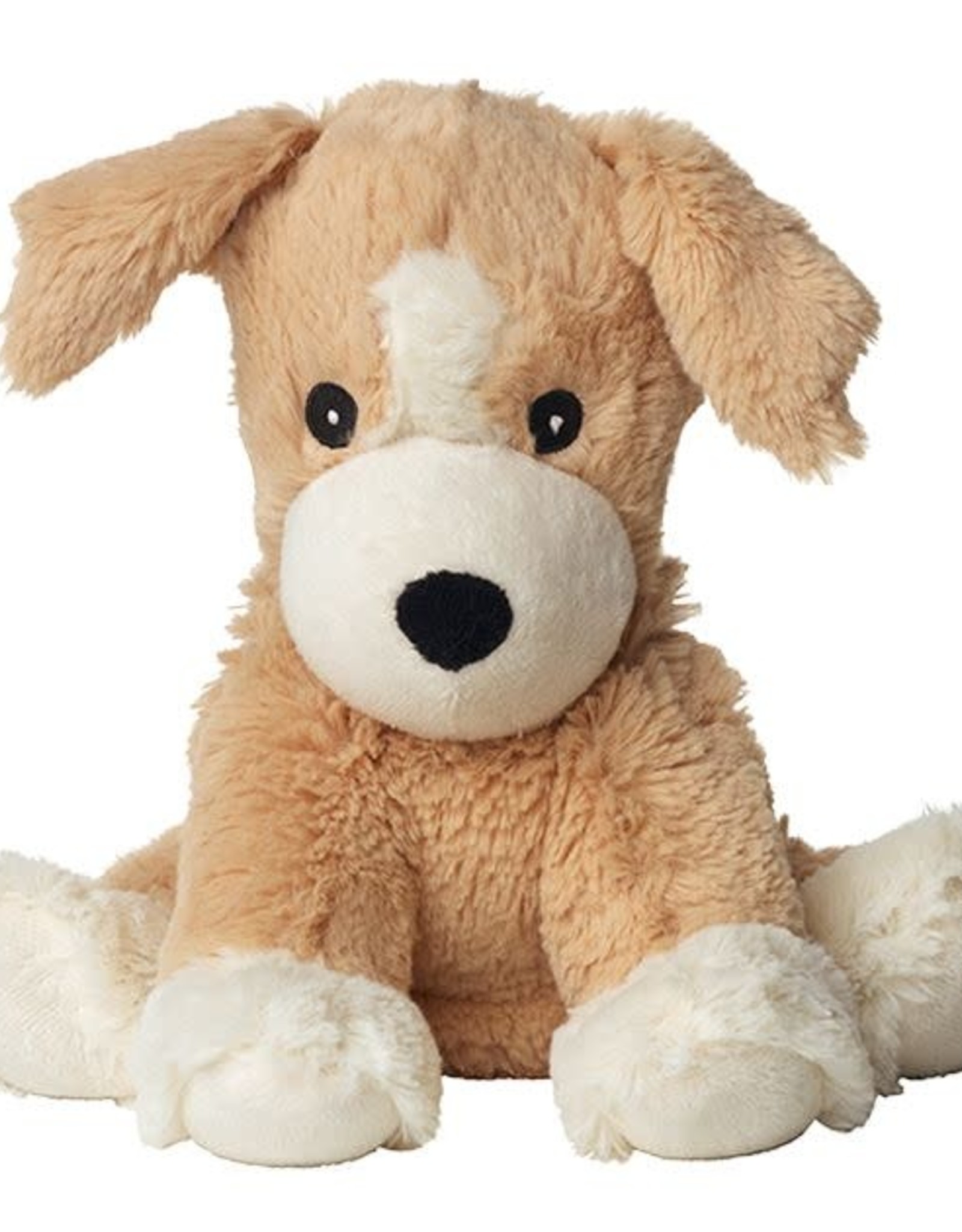 Warmies knuffel puppy - Roos met witte Stippen