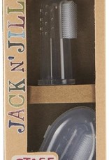 Jack 'n Jill Silicone finger brush 6-12 maanden