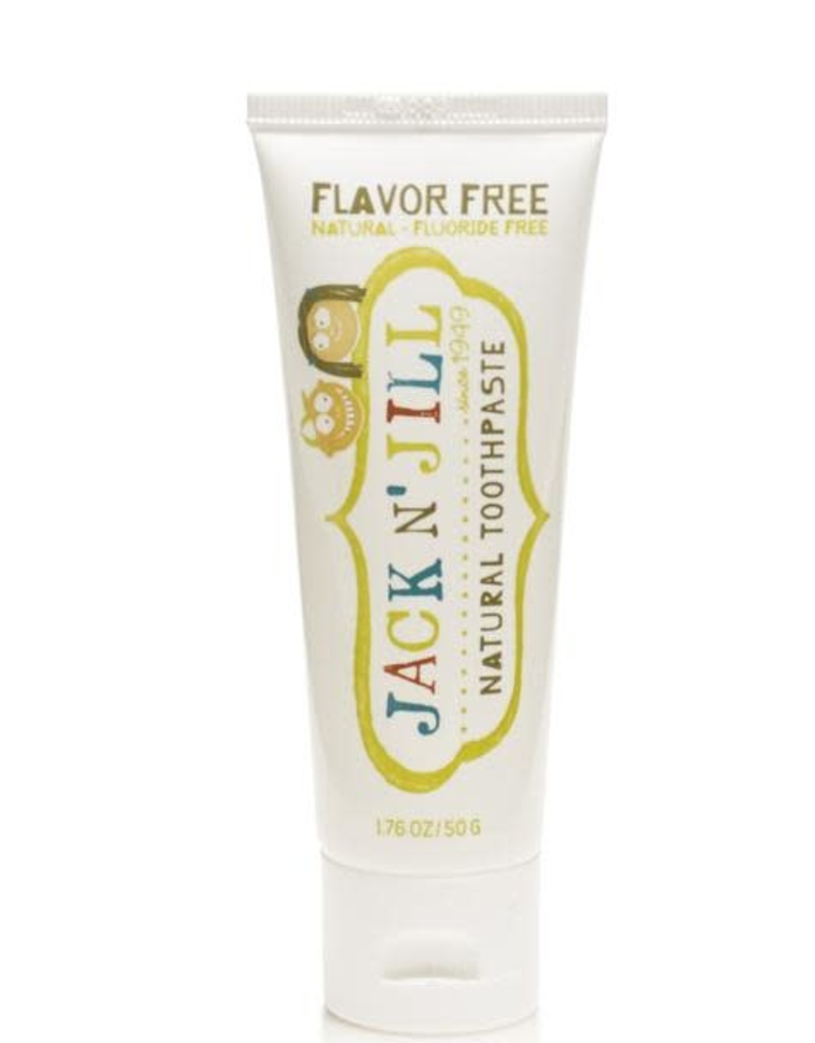 Jack 'n Jill Natural toothpaste flavour free 50g