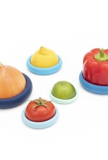 Foodhuggers Reusable Food Savers - Ice Blue - 5 stuks Foodhuggers Reusable Food Savers - Ice Blue - 5 stuks