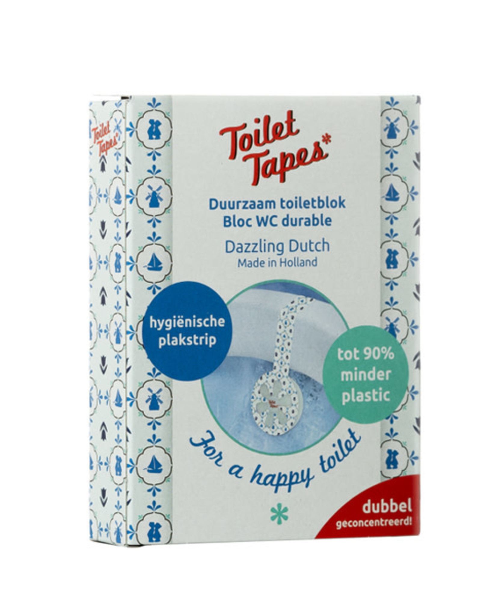 Toilet Tapes Toilettape wc blokje - Dazzling Dutch 18g