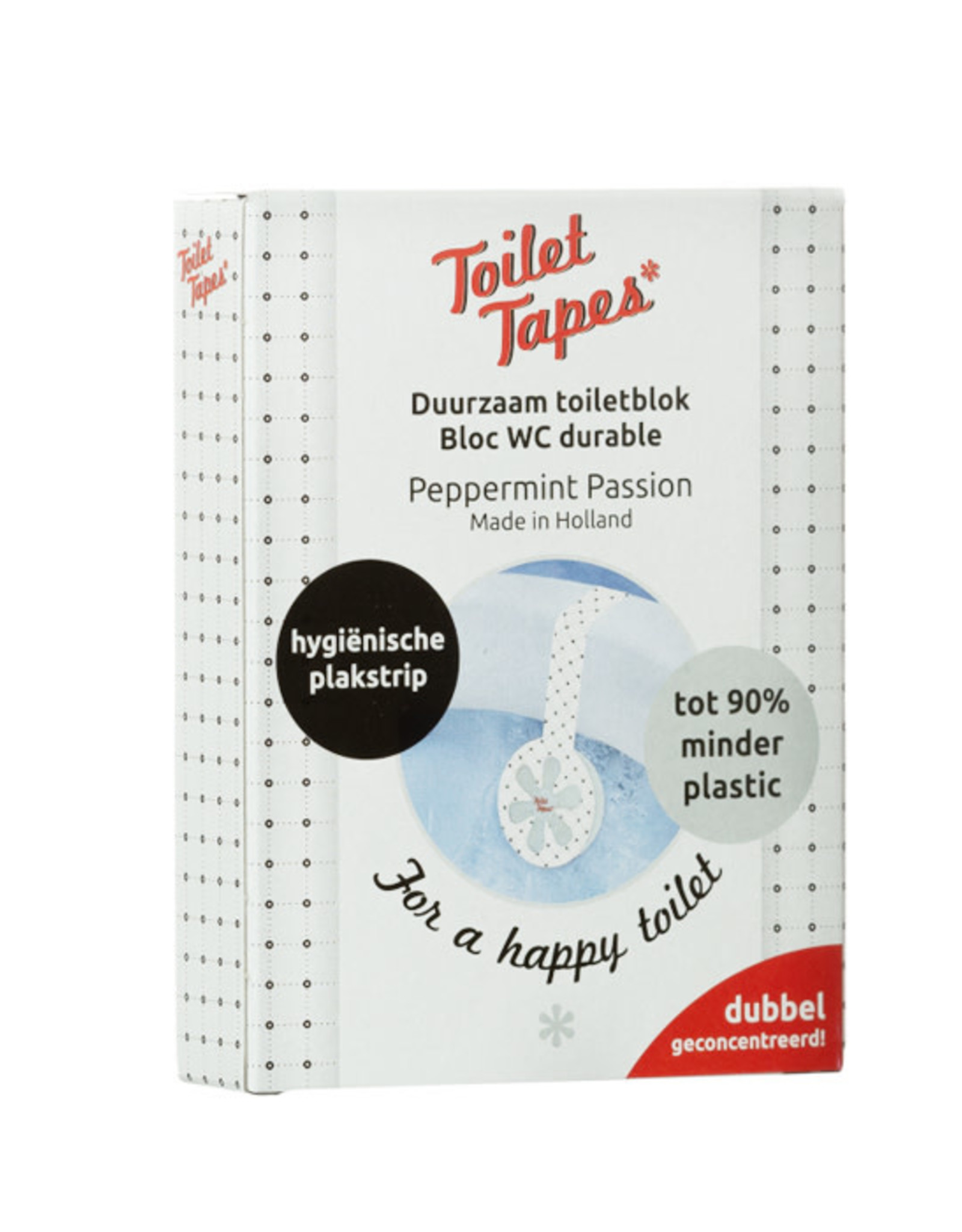 Toilet Tapes Toilettape wc blokje - Peppermint Passion 18g