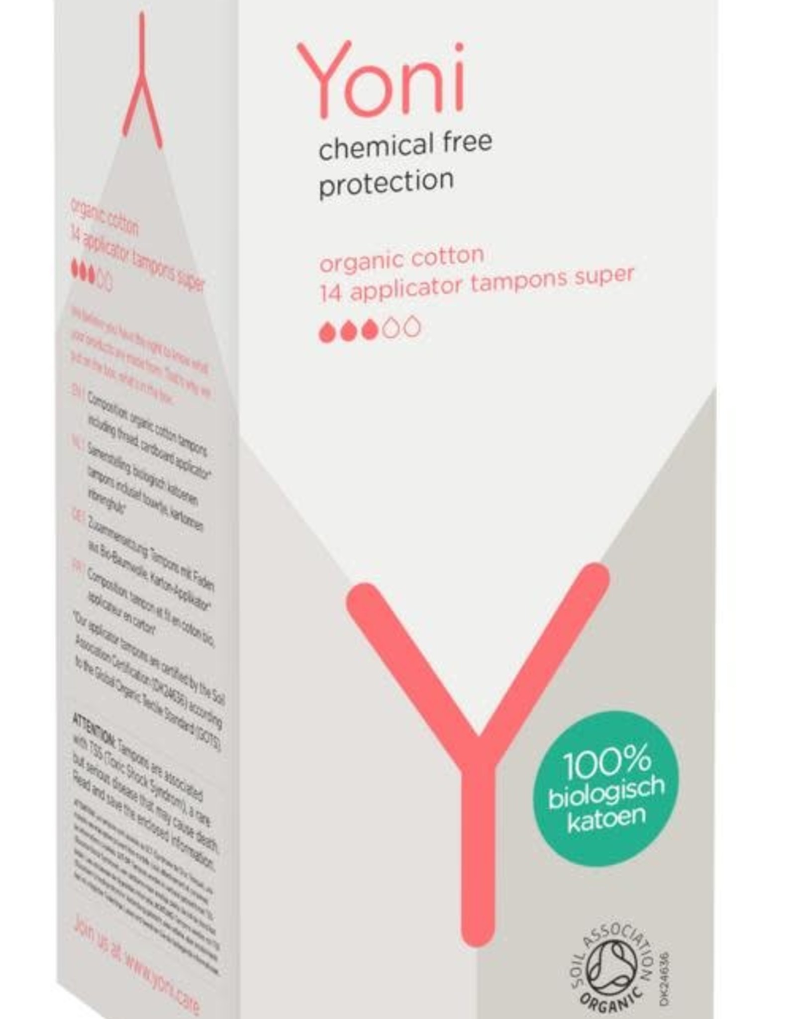 Yoni Yoni Tampons super met applicator 14 stuks