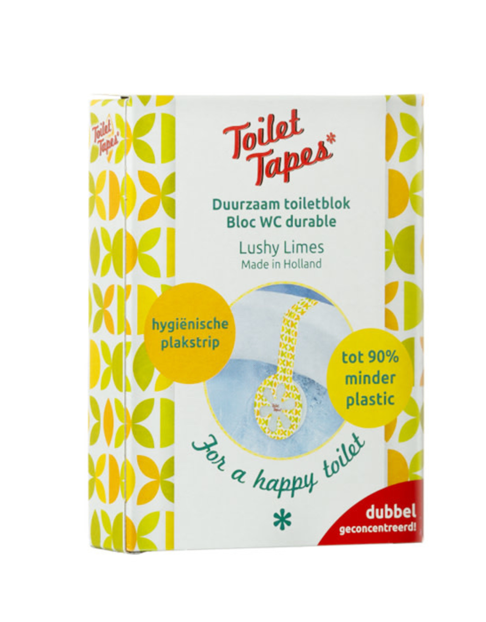 Toilet Tapes Toilettape wc blokje - Lushy Limes 18g