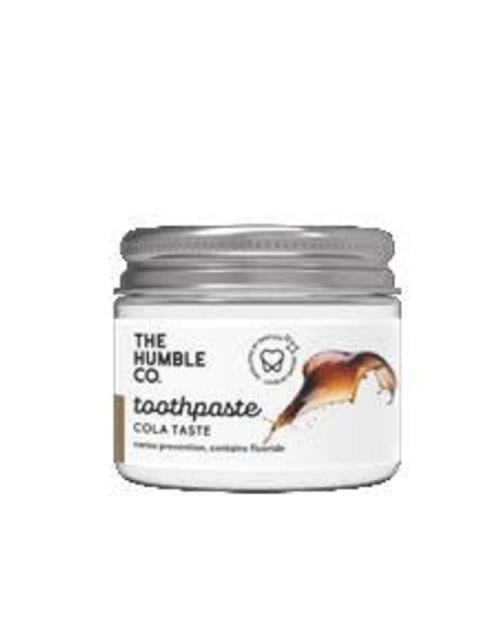 The Humble Co. Humble Natural Toothpaste Tandpasta Zero Waste - potje Cola met fluor 50ml