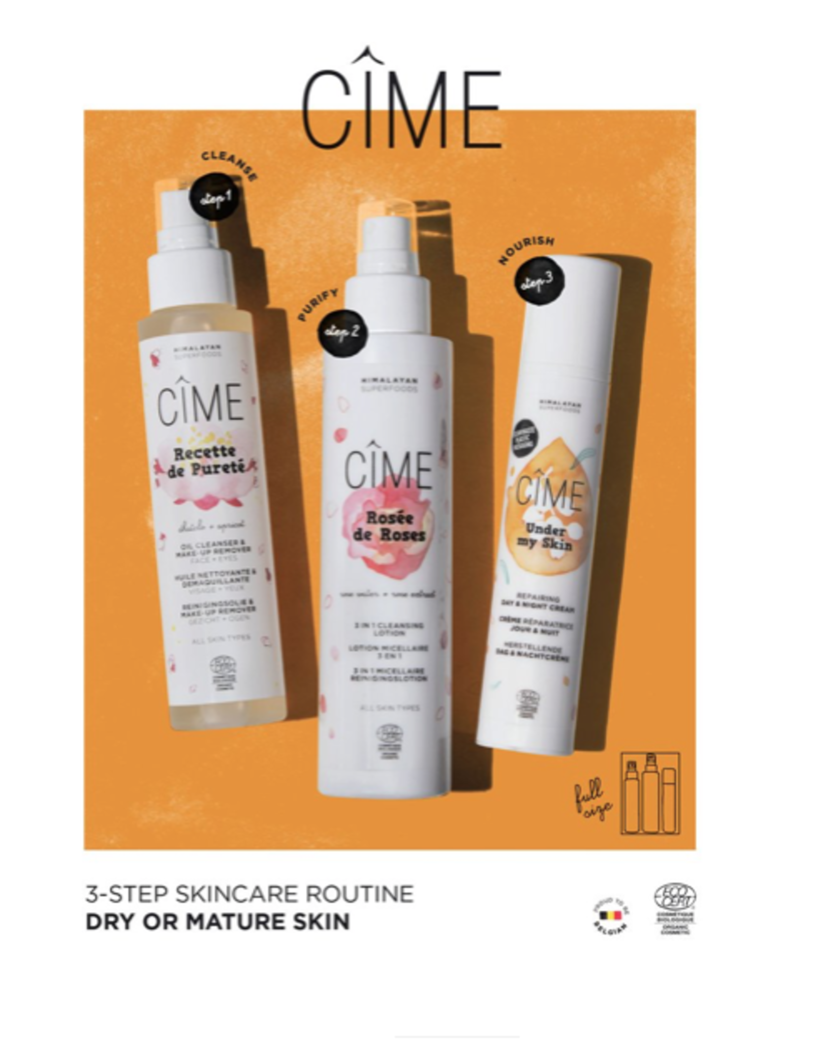 Cime Skincare box - droge of rijpere huid