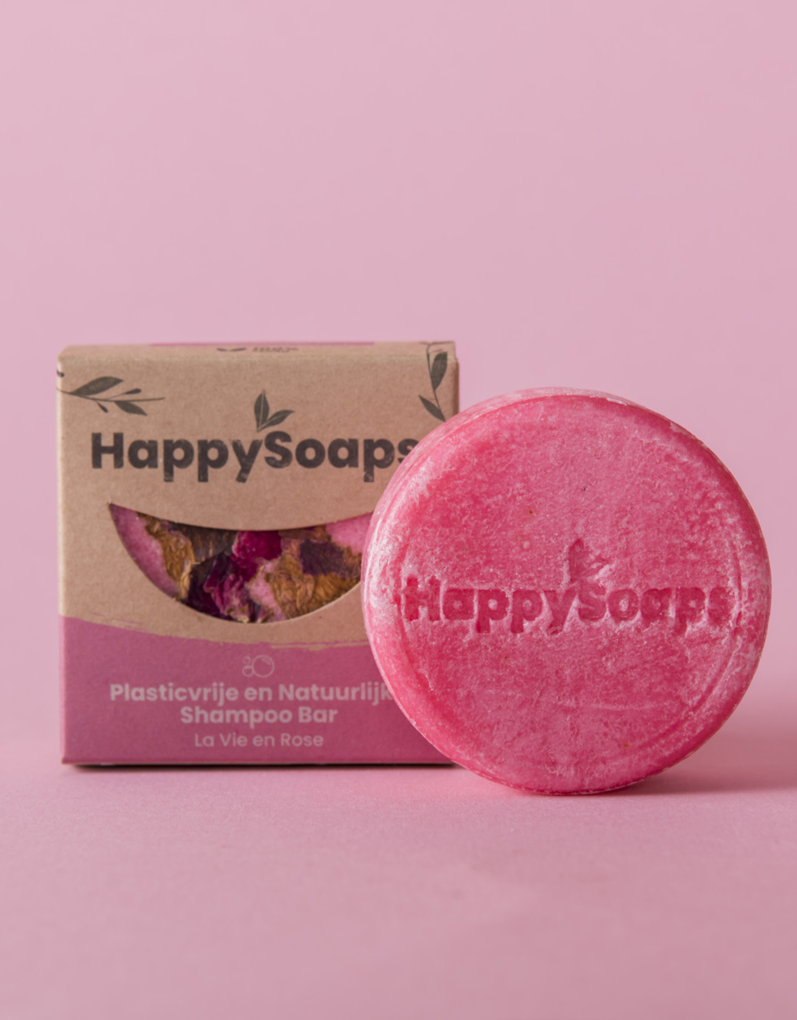 Happy Soaps La Vie en Rose Shampoo Bar - 70 g