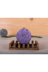 Happy Soaps Shampoo Bar / Zeep Houder van Donker Hout