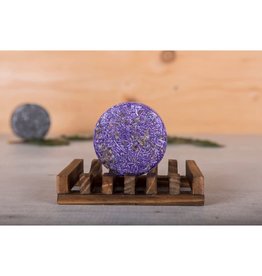 Happy Soaps Shampoo Bar / Zeep Houder van Donker Hout