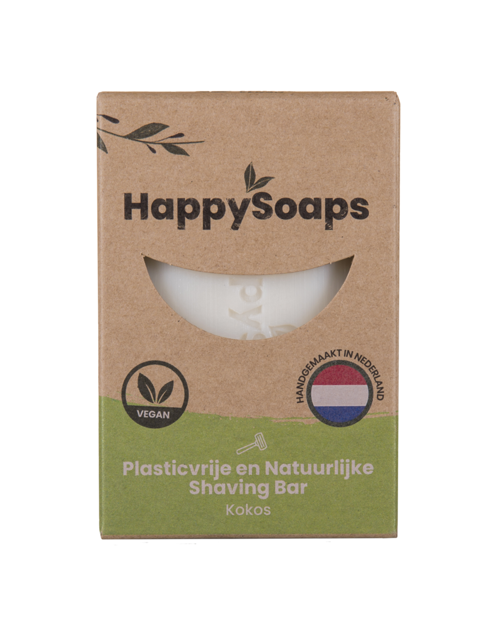 Happy Soaps Happy Shaving Bar Kokos - 80g