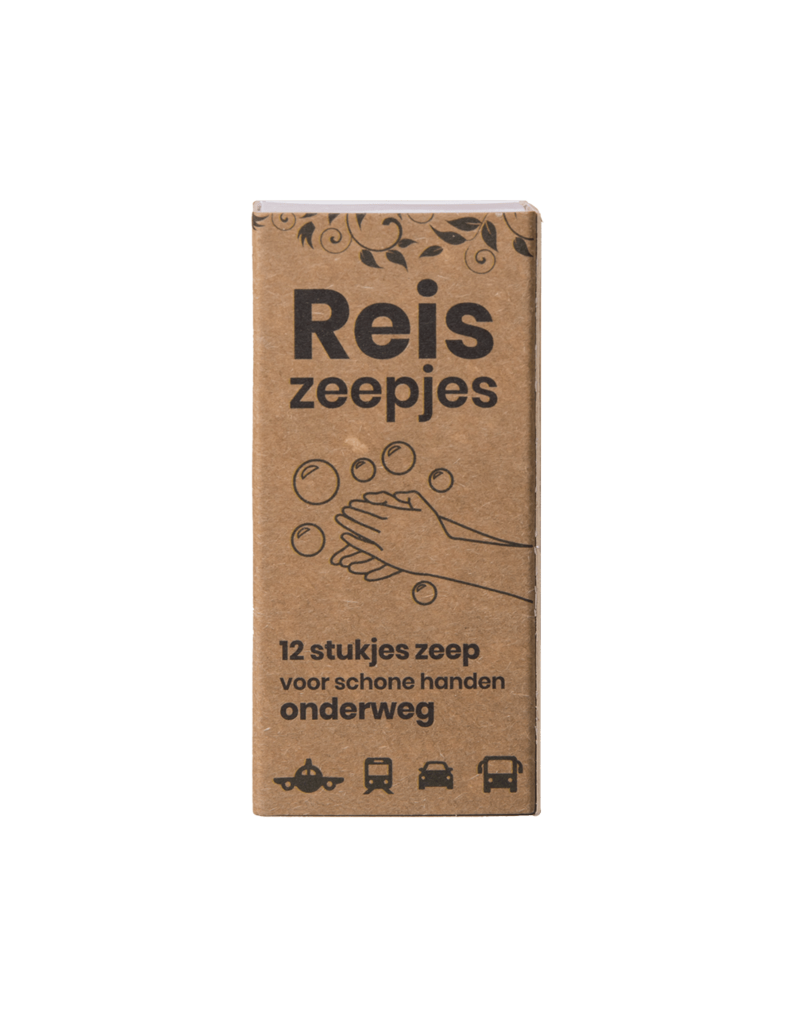 Happy Soaps Happy Mini Reis- en Toiletzeepjes (12 stuks) - 30g