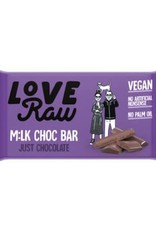 Choc bar juste chocolat MILK - LoveRaw 30g