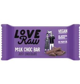 Choc bar juste chocolat MILK - LoveRaw 30g
