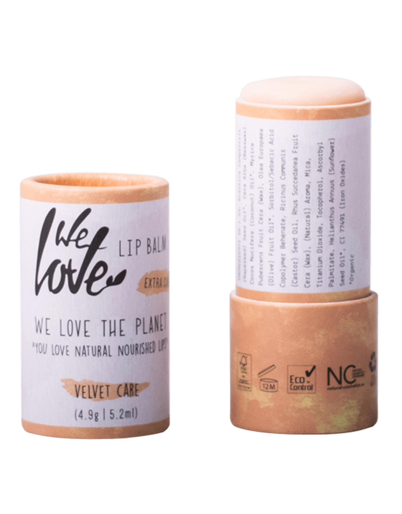 We love the planet We Love The Planet Natuurlijke Lip Balm Velvet Care 5.2ml