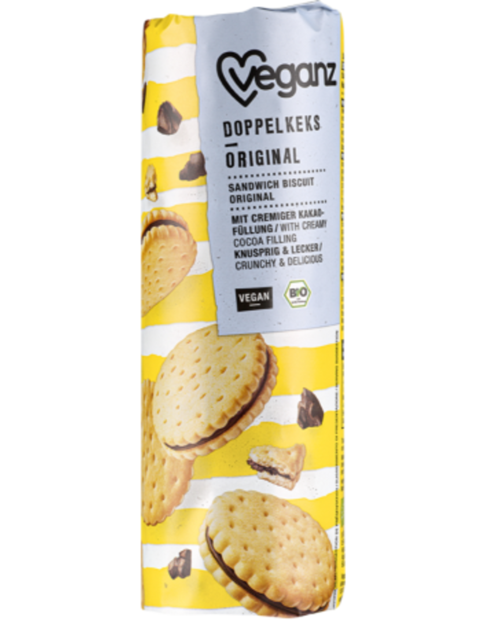 veganz Gevulde koeken met chocoladesmaak Original - Veganz - 400g