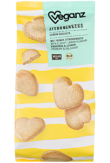 veganz Bio hartenkoekjes met citroensmaak - Veganz - 150g