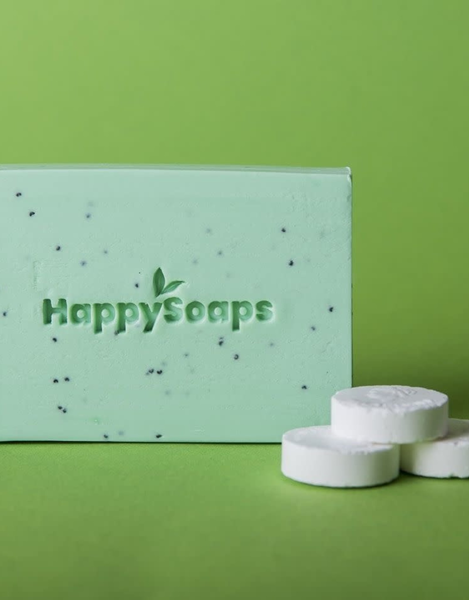 Happy Soaps Happy Body Wash Bar - Tea Tree en Pepermunt 100g