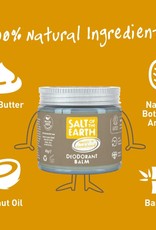 Salt of the Earth Salt of the Earth - Amber & Sandalwood Natural Deodorant Balm - Plastic Free & Aluminium Free 60g