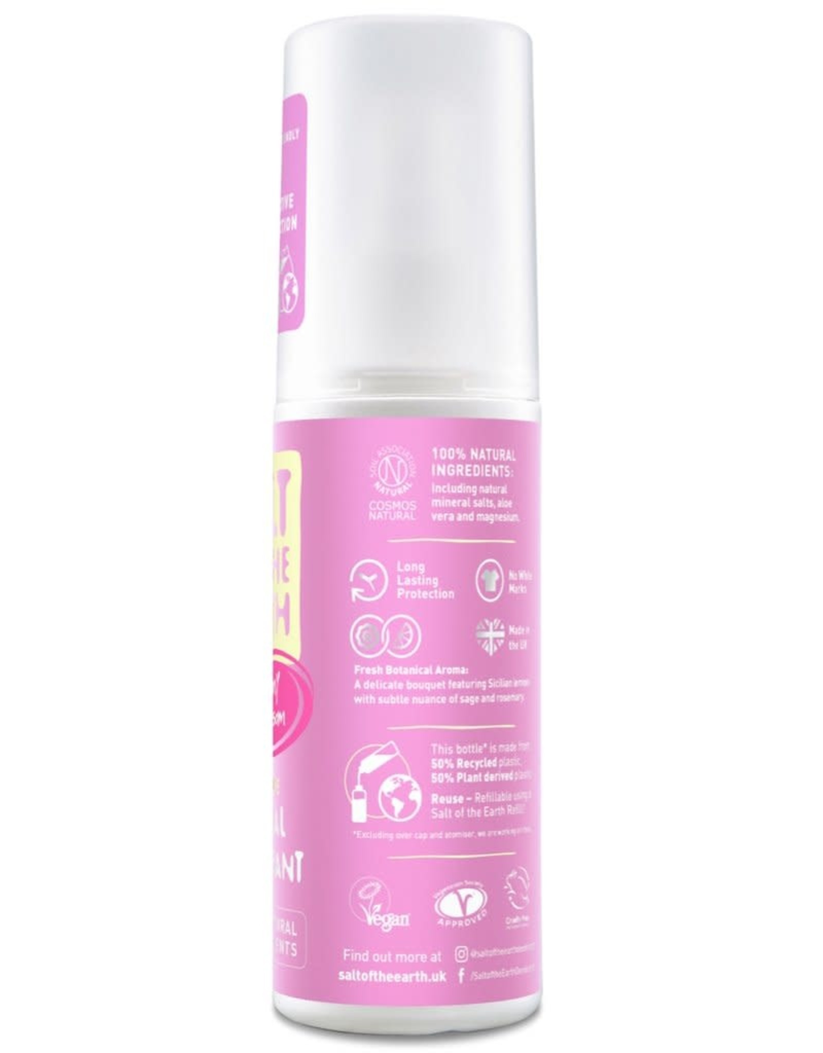 Salt of the Earth Peony Blossom Deodorant Spray 100 ml
