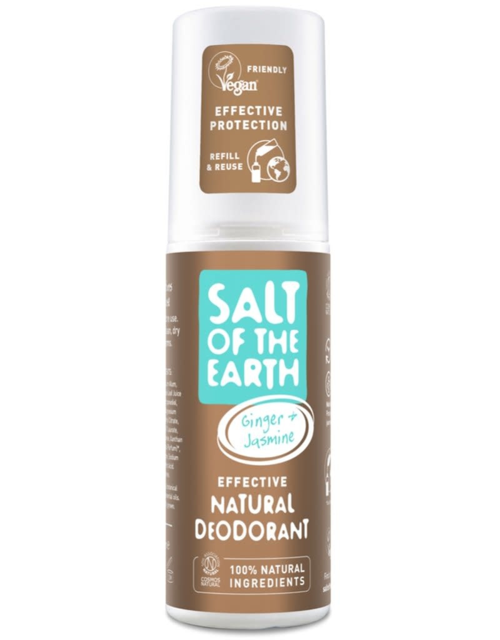 Salt of the Earth Ginger & Jasmine Deodorant Spray 100 ml