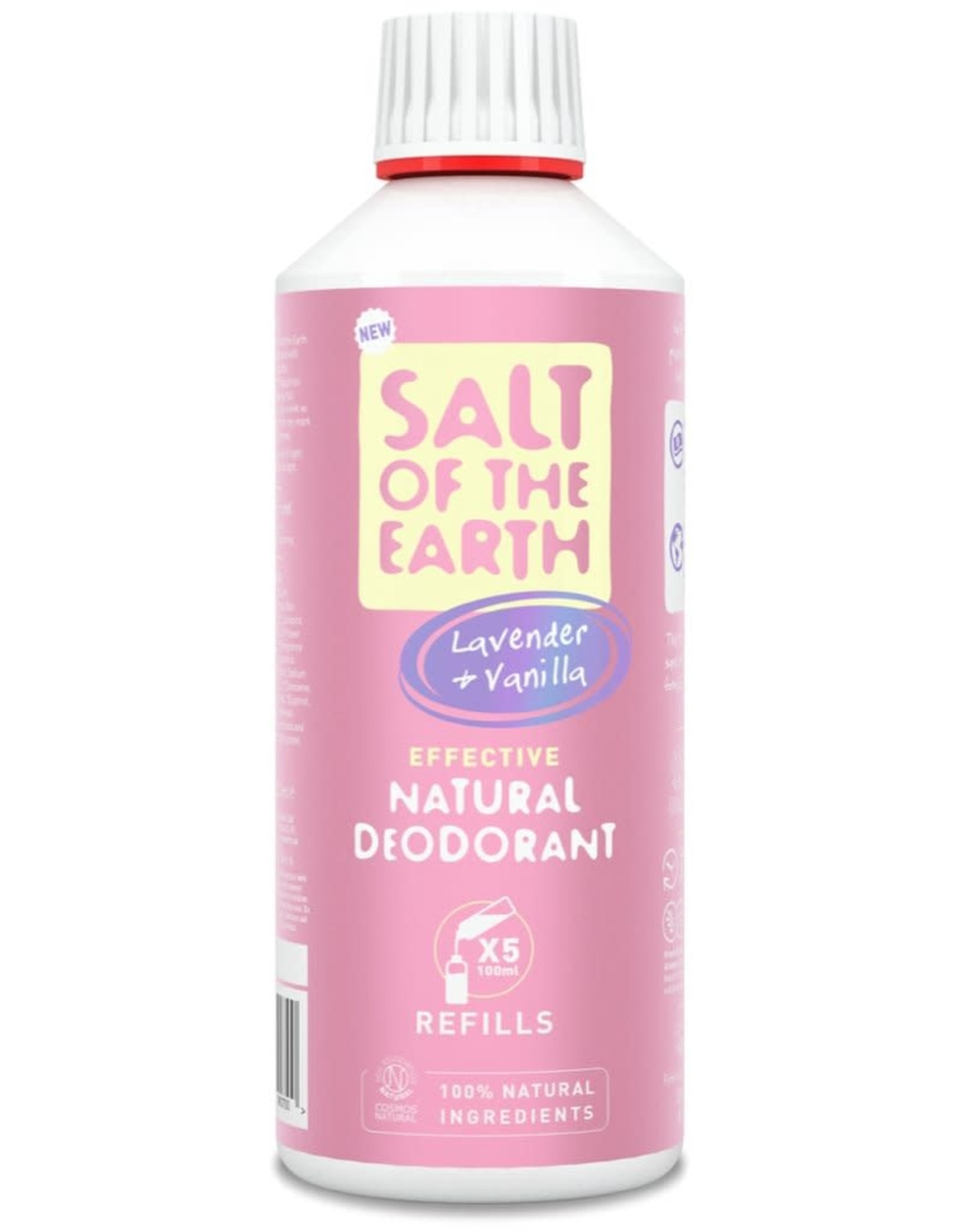 Salt of the Earth Salt of the Earth - Lavender & Vanilla Spray Refill 500 ml