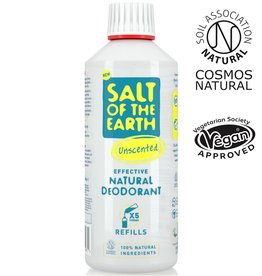 Salt of the Earth Unscented Spray Refill 500 ml
